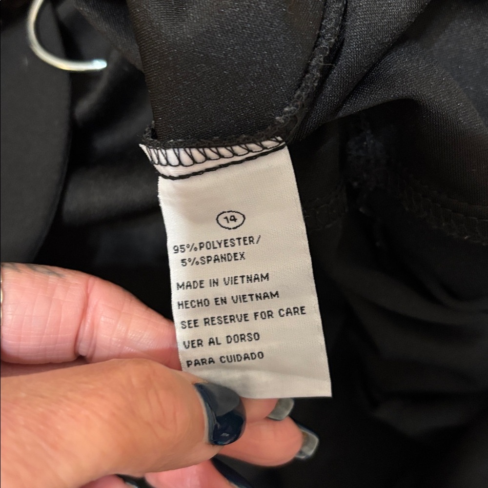 Shelby & Palmer Wide leg One Piece Pant Suit size 14 - Picture 10 of 10